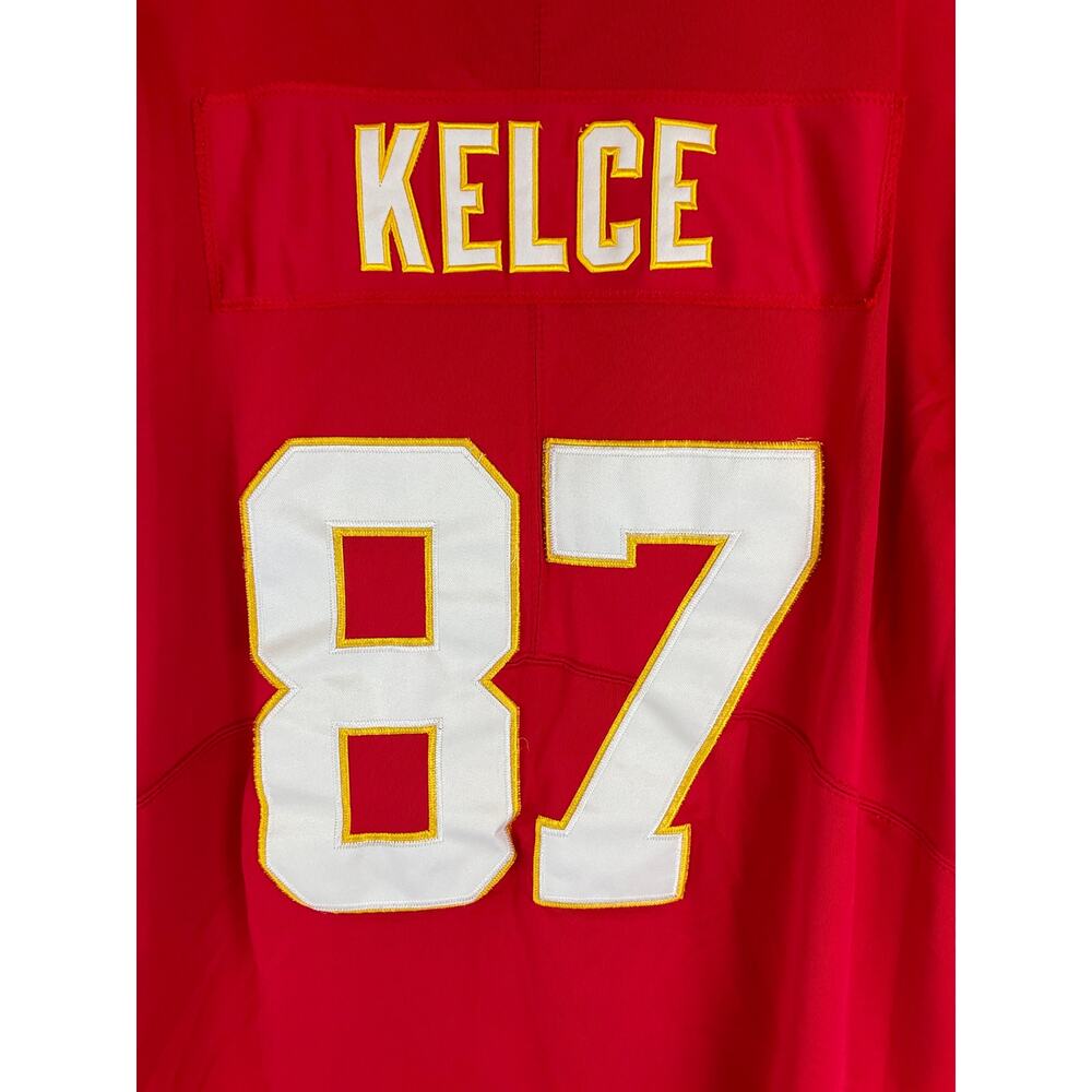 Nike NFL Travis Kelce #87 Kansas City Chiefs Jersey, Red - Size XL - Picture 5 of 7